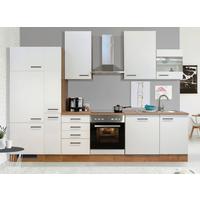 Küchenblock Avila Eichefarben/magnolie B: 310 Cm - Eichefarben/Magnolie, MODERN, Holzwerkstoff (310cm) - FlexWell