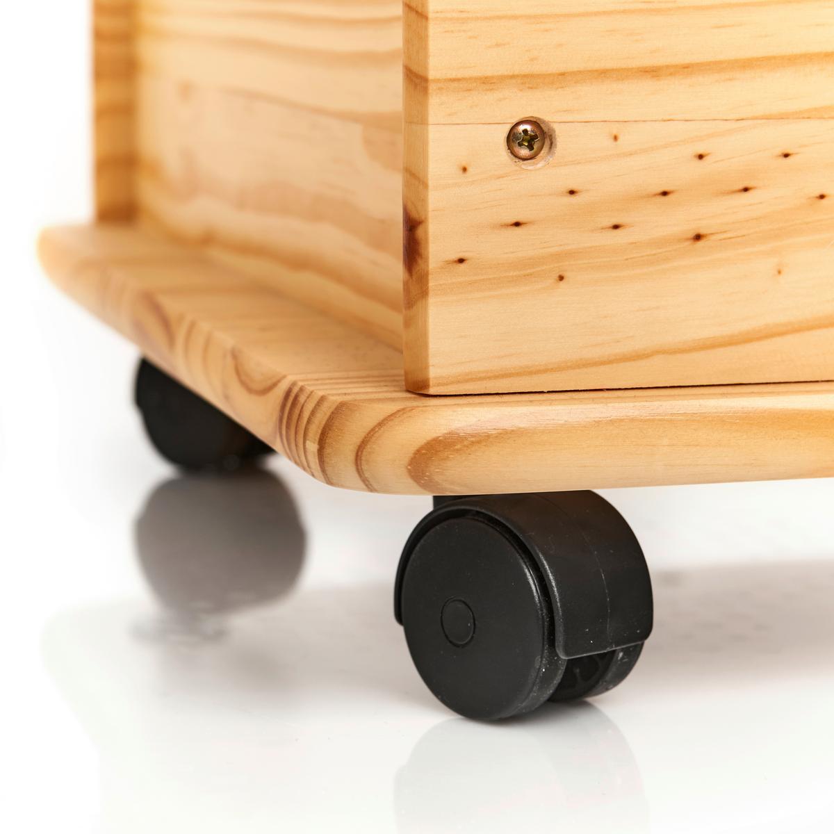 TRUHE Naturfarben B: 73 cm - Naturfarben, Basics, Holz (73/45/39,5cm) - Zeller Present