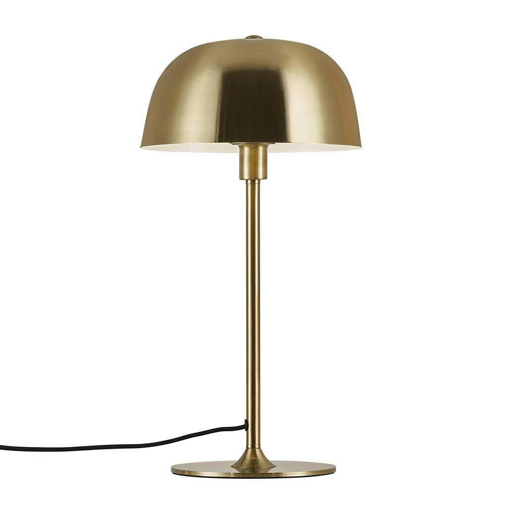 Tischleuchte Japandi Messingfarben D: 24 Cm - Messingfarben, Design, Metall (24/47cm) - Nordlux