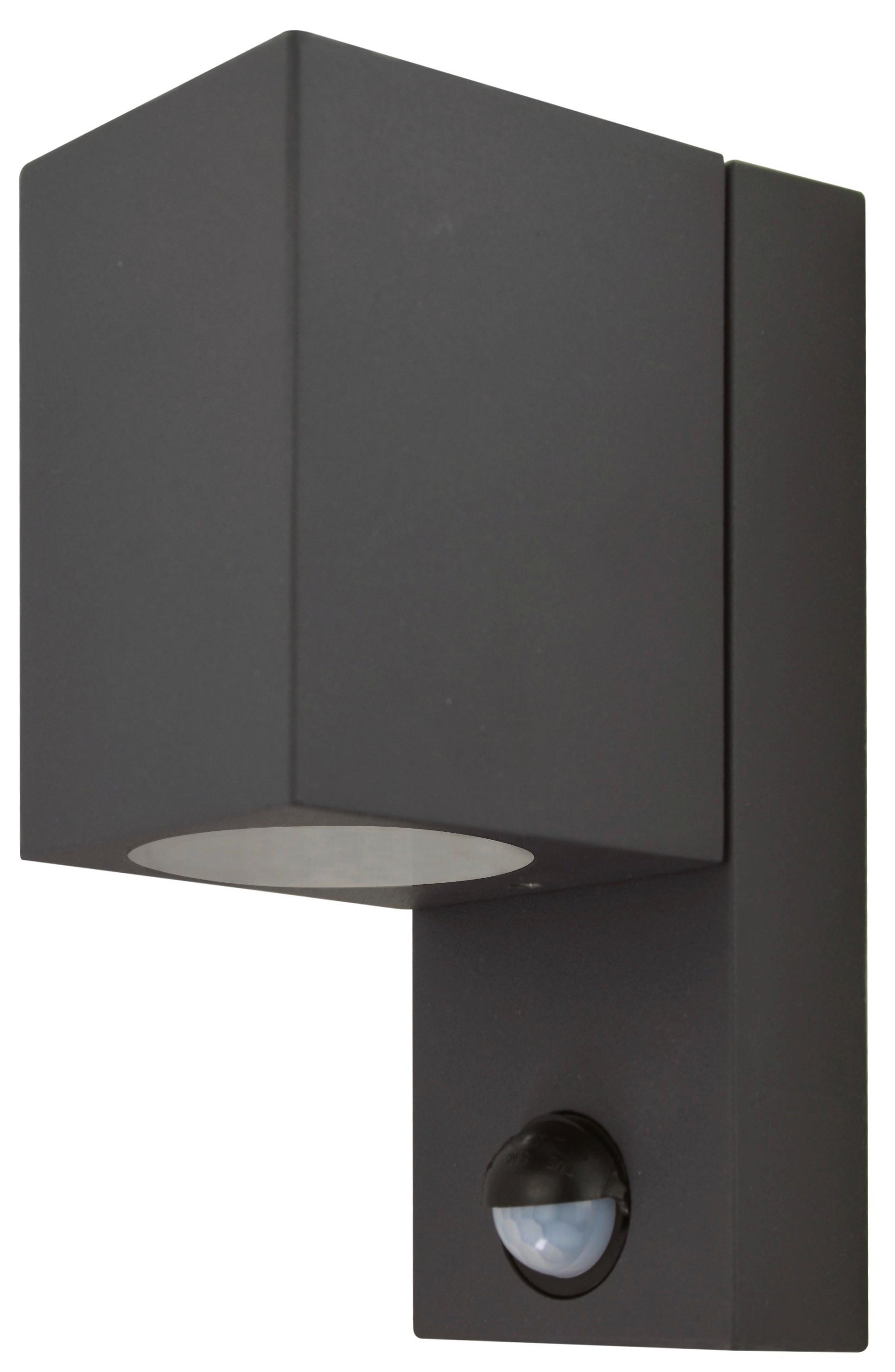 Außenwandleuchte 2528000161696 Aster - Anthrazit, Design, Glas/Metall (17/7/10,4cm)