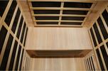 Infrarotkabine 2 Personen 120x105x190 cm Hemlock II - Basics, Holz (120/105/190cm)