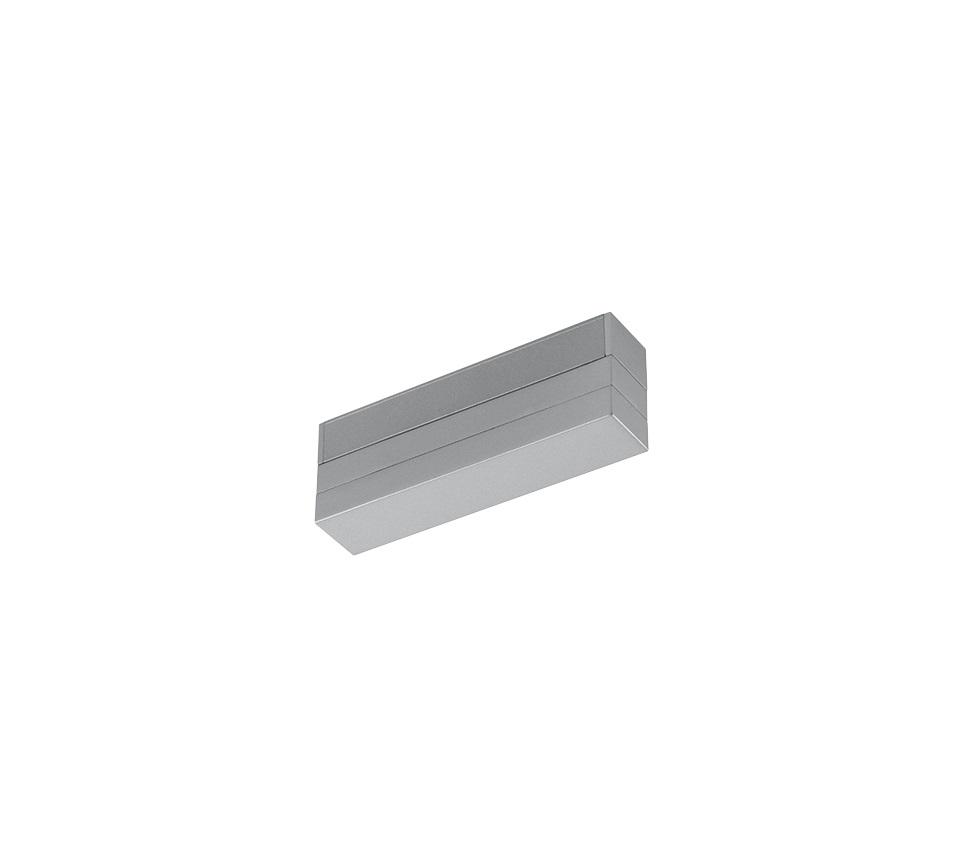 Schienensystem Duoline Einspeiser 701087 Titanfarben - Titanfarben, Design, Kunststoff (13,5/3/5cm) - Trio Leuchten