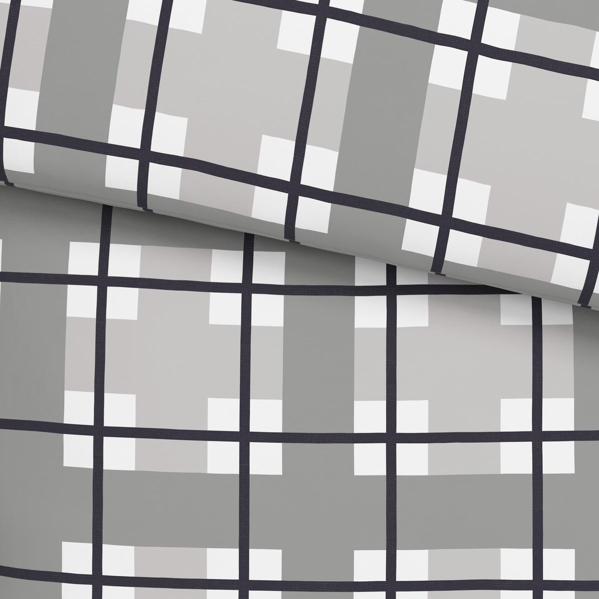 Ágyneműhuzat-garnitúra Chrisi - ezüst/fehér, Konventionell, textil (140/200cm) - Ondega