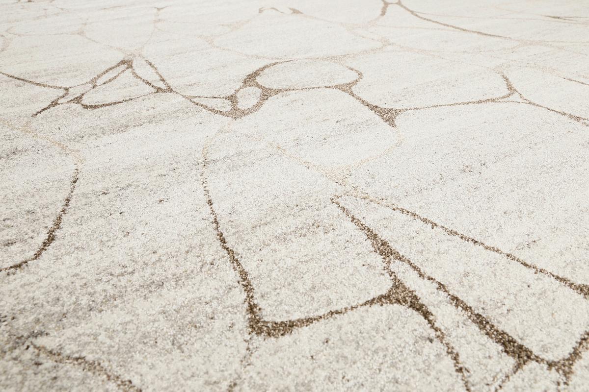 Webteppich Solo Fields Taupe/beige 200x290 Cm - Taupe/Beige, Design, Textil (200/290cm) - WECON HOME