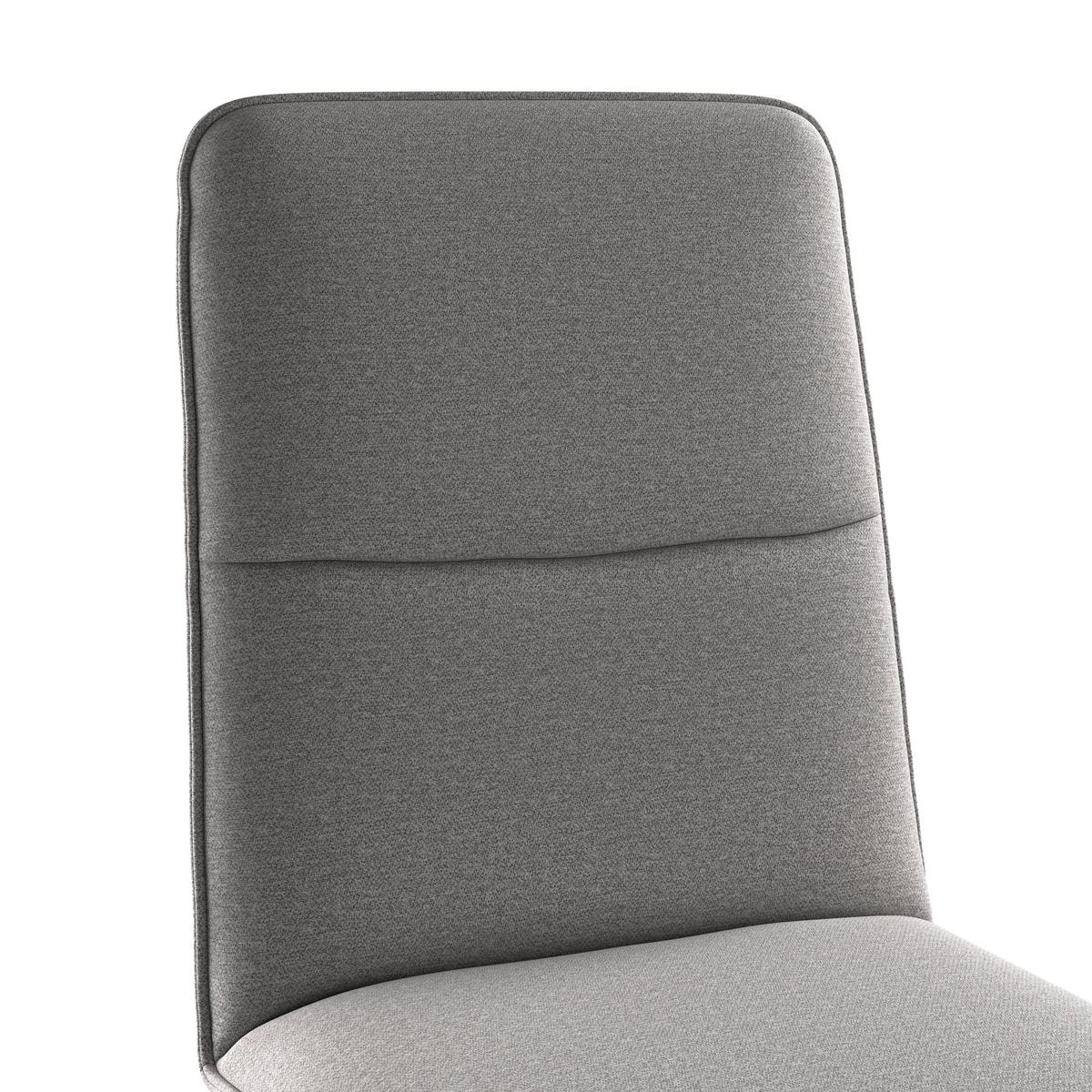 Vierfußstuhl Beluna Ii Webstoff Dunkelgrau, B: 47cm - Eichefarben/Dunkelgrau, KONVENTIONELL, Holz/Textil (47/91/44cm) - James Wood