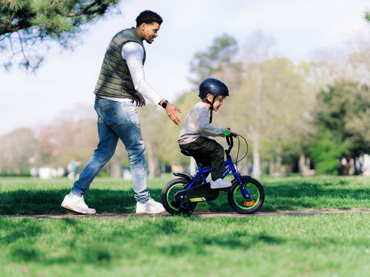 Kinderfahrrad Pro Thunder Blau, 12 Zoll - Blau, Basics, Metall (51/72/84,7cm)