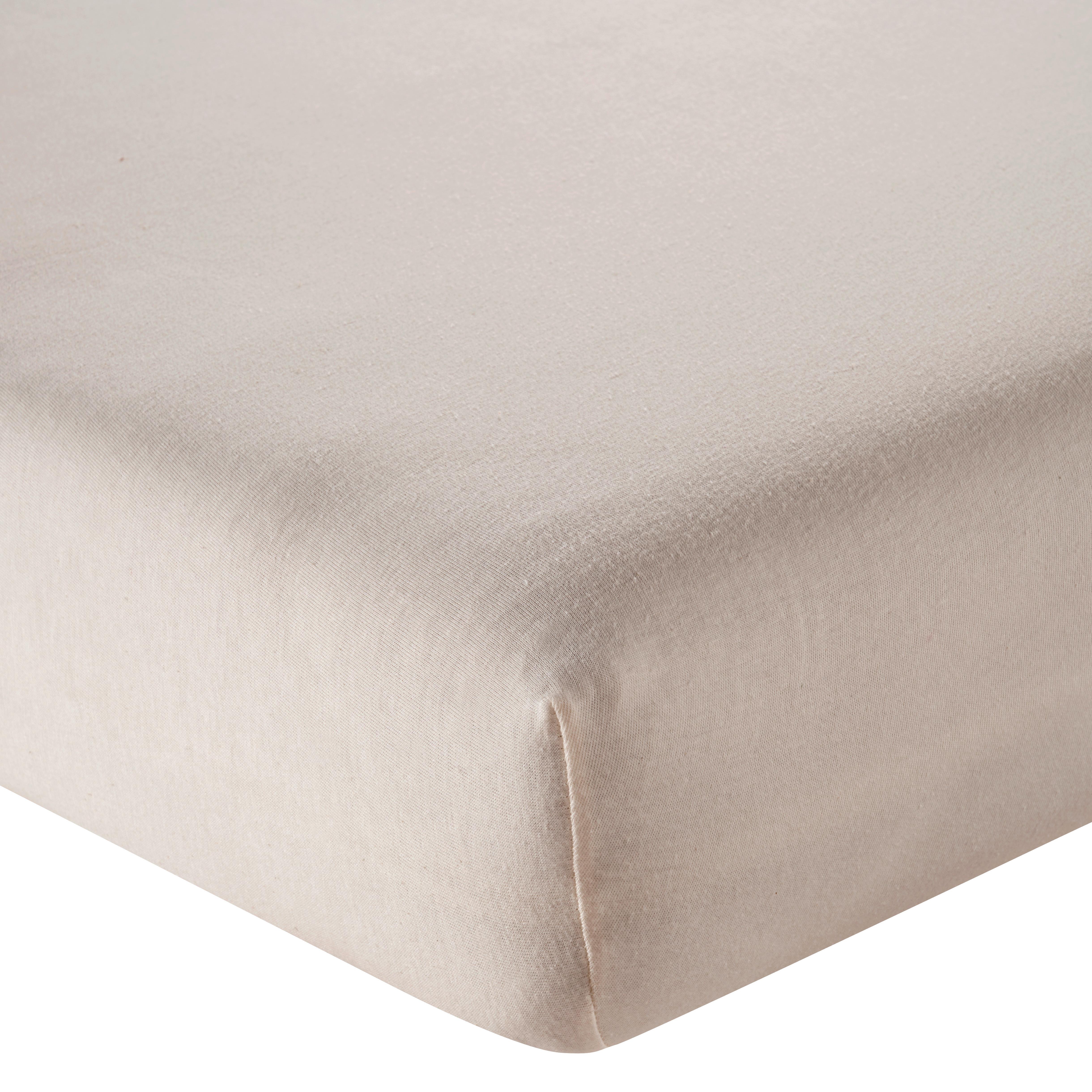 Napínacia plachta Basic, 140-160/200/28cm - sivohnedá, Modern, textil (140/200cm) - Modern Living