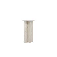 Beistelltisch Alesund Beige D: 40 Cm - Beige, MODERN, Holz (40/73cm) - Livetastic