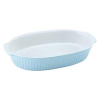 Auflaufform Keramik Classic L/B/H: ca. 33,5/19/5 cm - Blau, KONVENTIONELL, Keramik (33,5/19/5cm) - Creatable