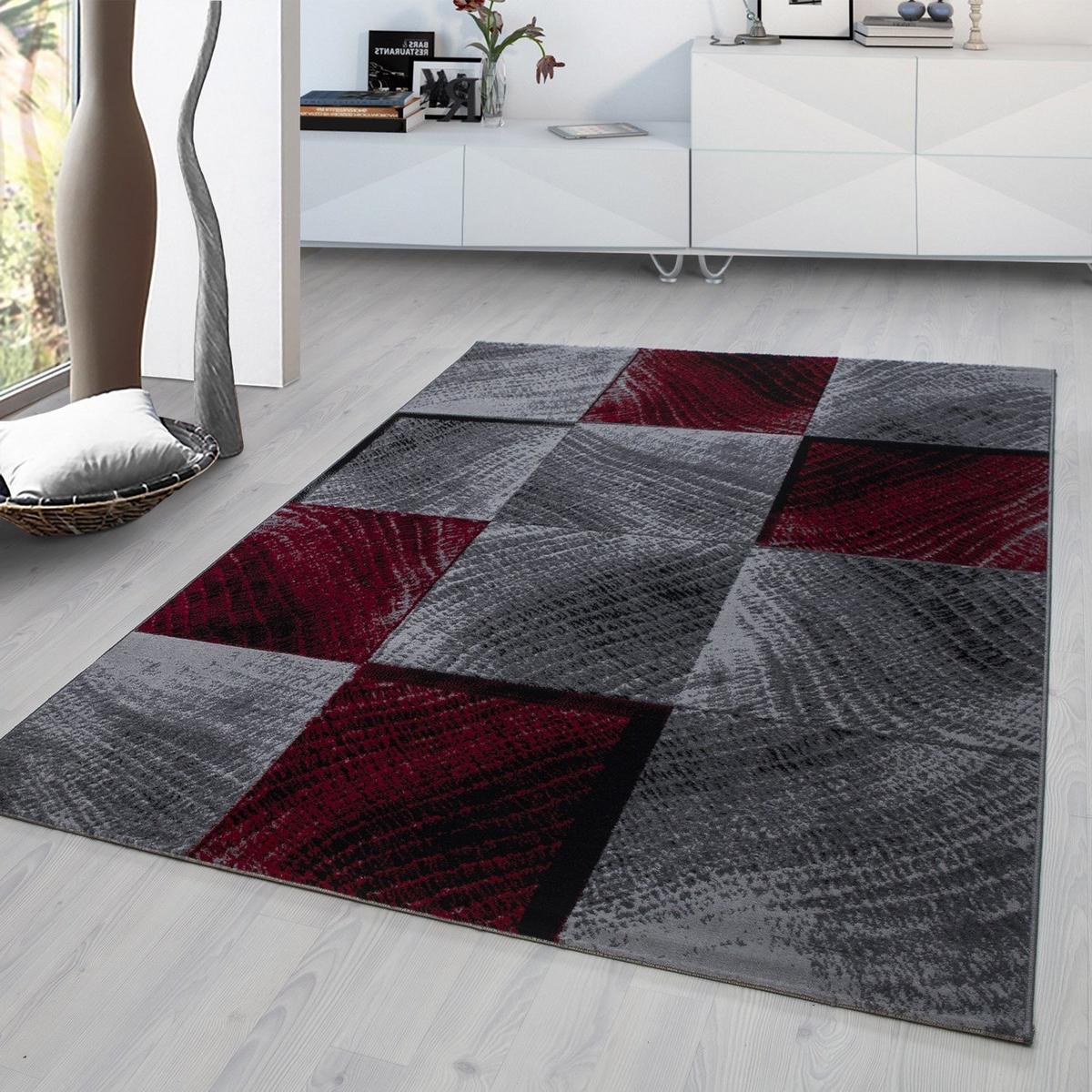 Webteppich Rot Naturfaser Plus 80x150 cm - Rot, Design, Textil (80/150cm)