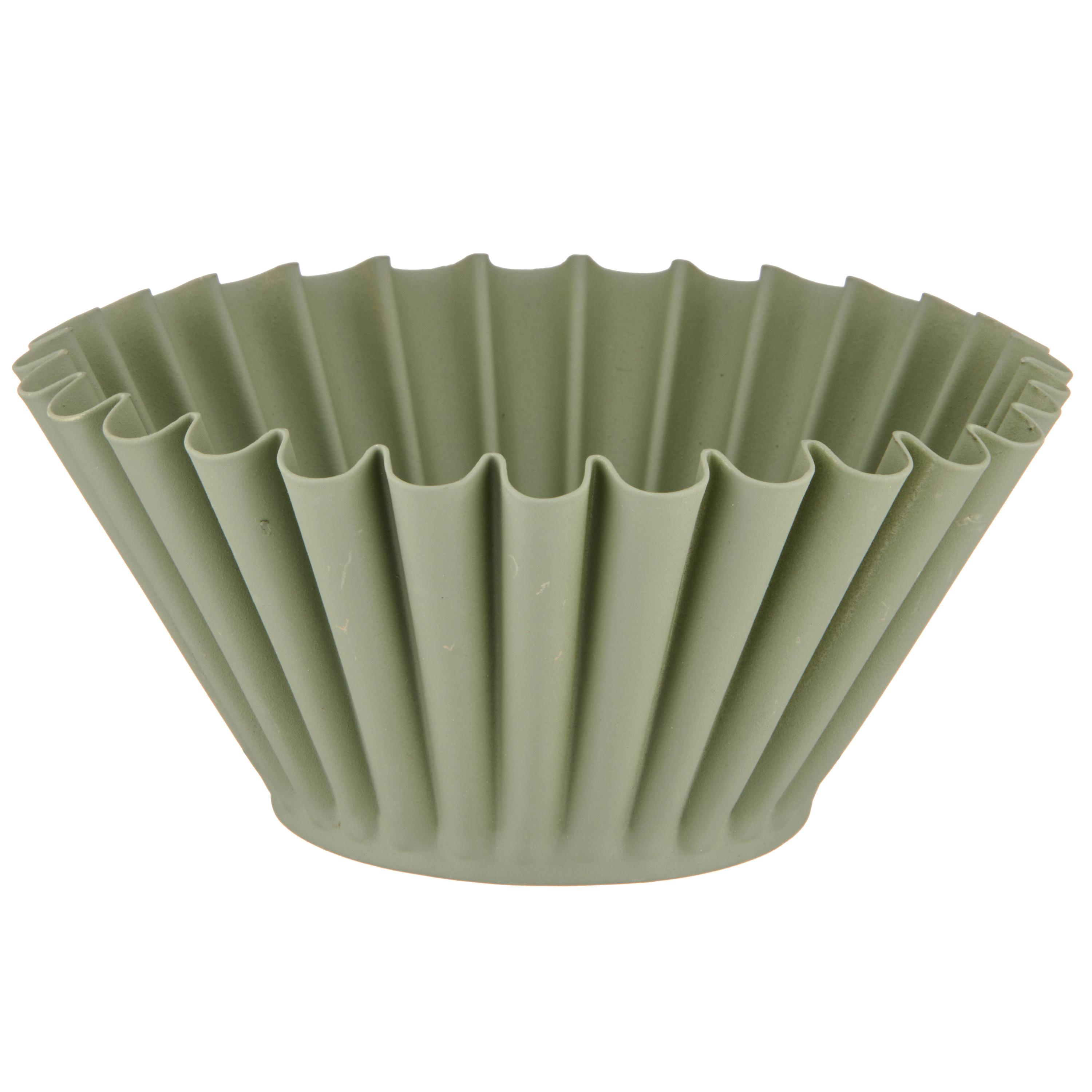 Dekorační miska ROBERTO I - pastelově zelená, Basics, kov (15/8/15cm) - Mömax