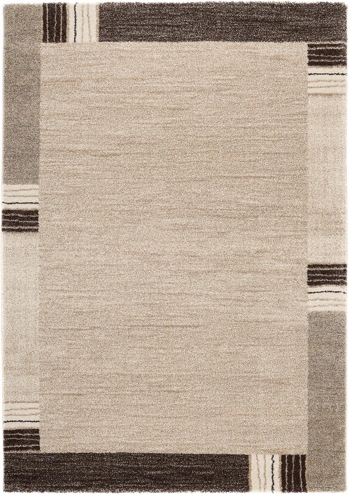 Webteppich Palazzo Lobo Braun/Beige 160x230 cm - Beige/Braun, KONVENTIONELL, Textil (160/230cm) - Novel