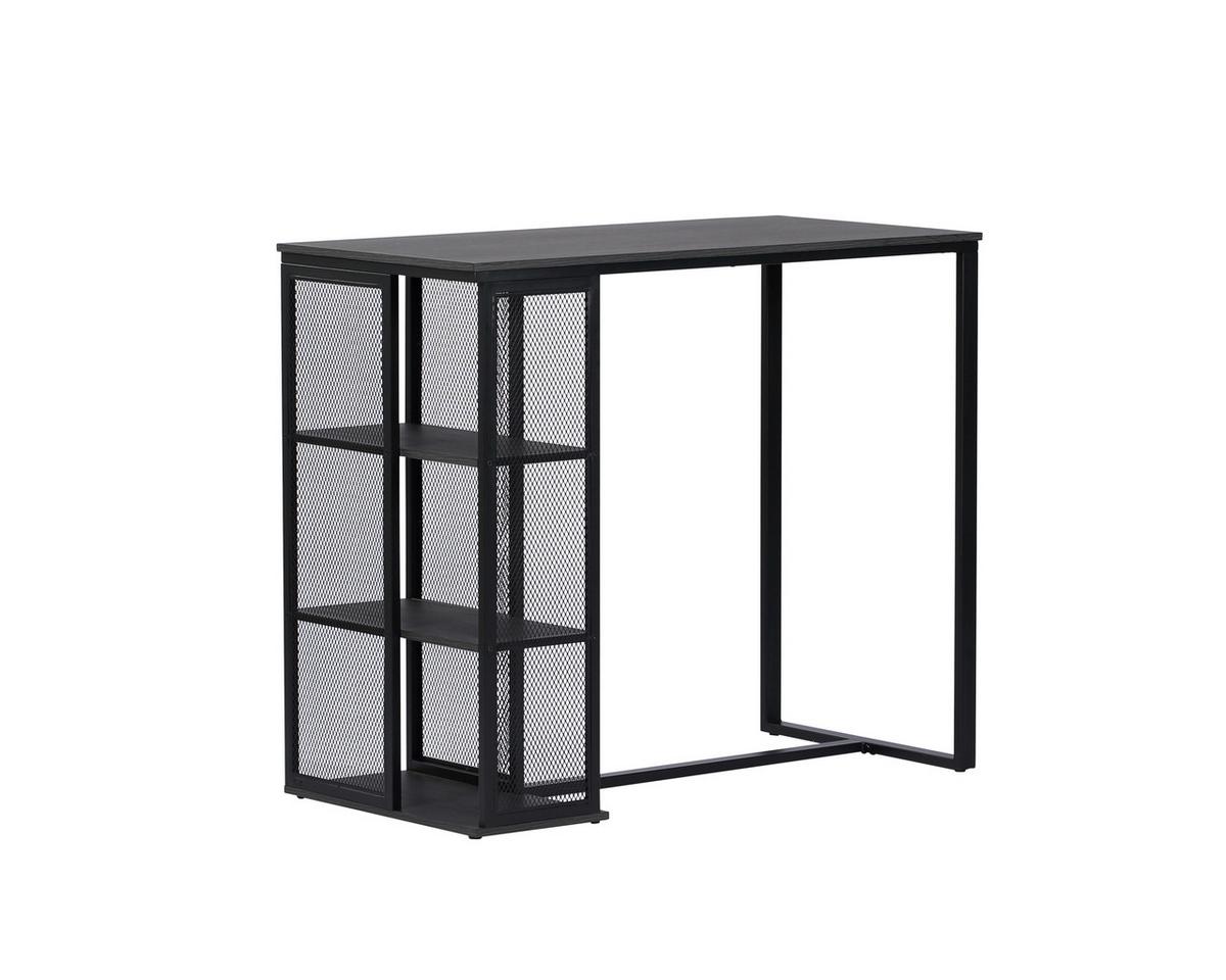 BARTISCH KLARA BT - Eichefarben/Dunkelgrau, MODERN, Holzwerkstoff/Metall (120/102,5/60cm) - P & B