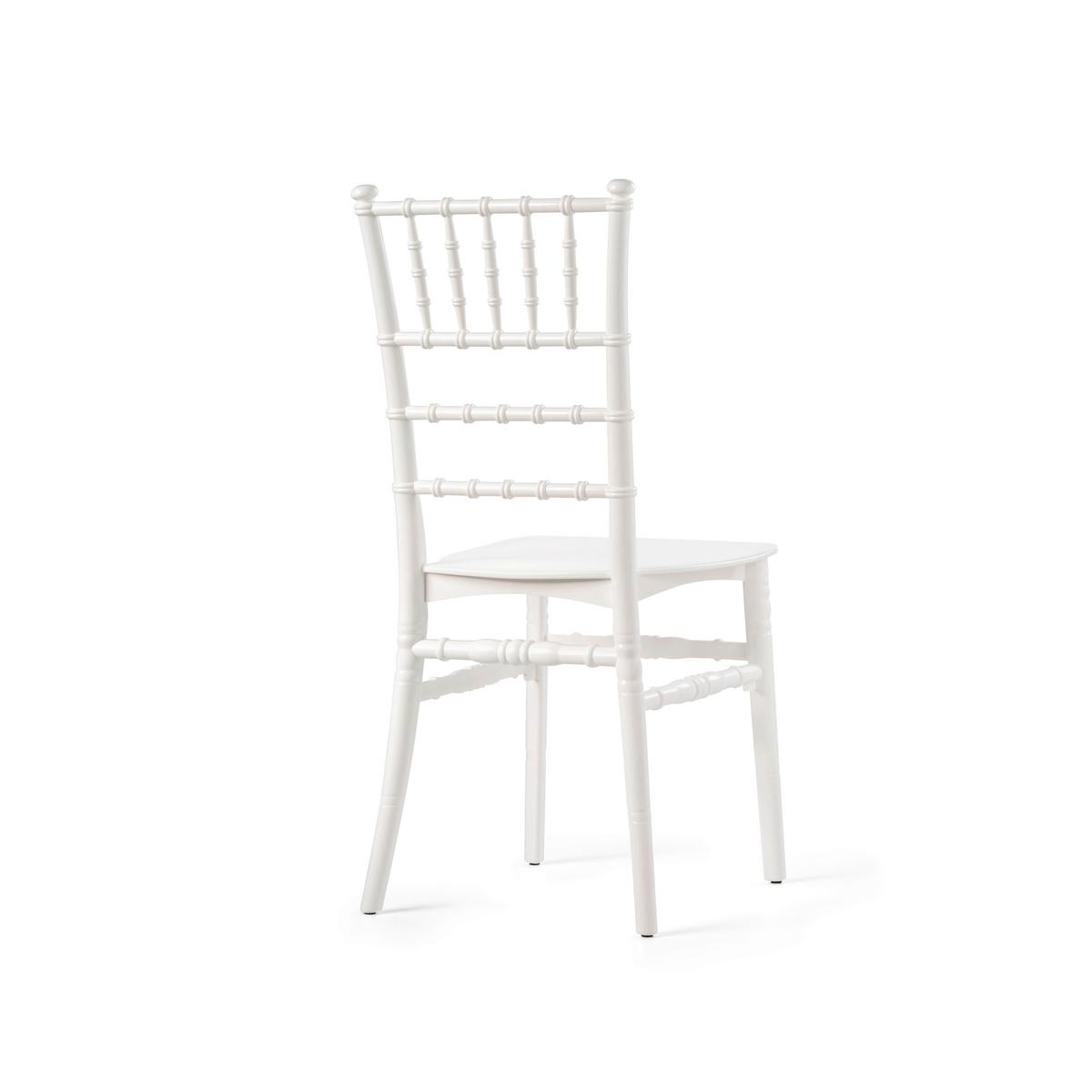 Stapelsessel Stapelstuhl Tiffany - Weiß, LIFESTYLE, Kunststoff (41/92/43cm)