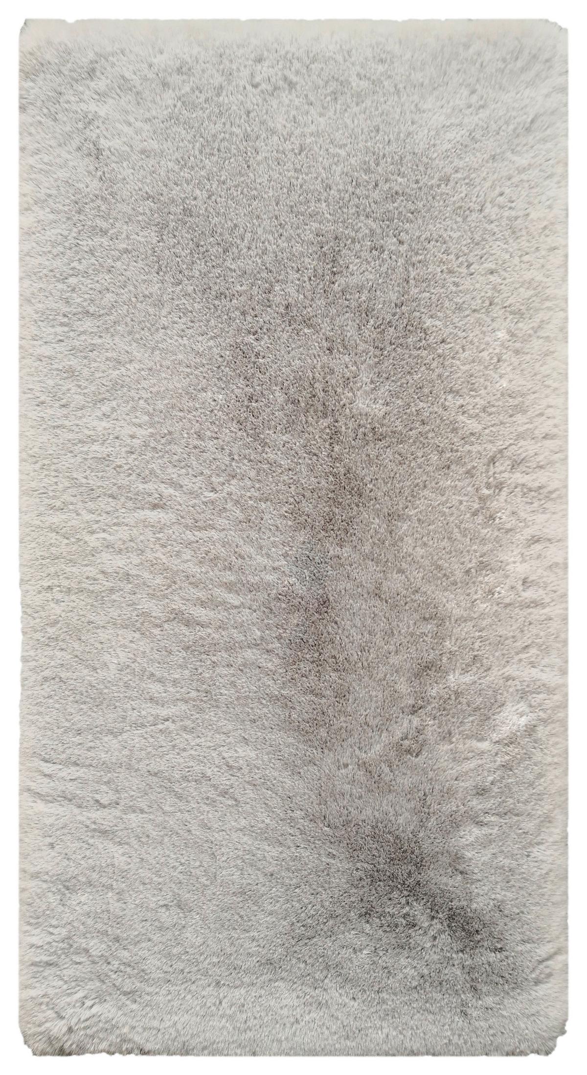 UMELÁ KOŽUŠINA Caroline 1, 80/150cm - strieborná, textil (80/150cm) - Mömax
