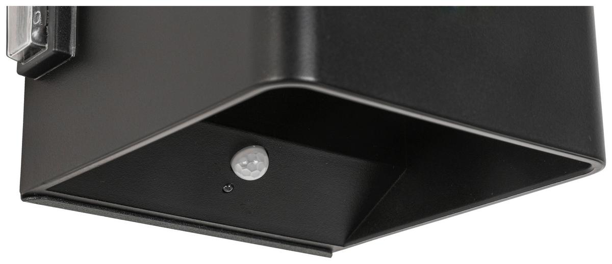 NÁSTĚNNÉ LED SVÍTIDLO HERO1 - černá, Moderní, kov/plast (10,28/10,1/8,05cm) - Modern Living