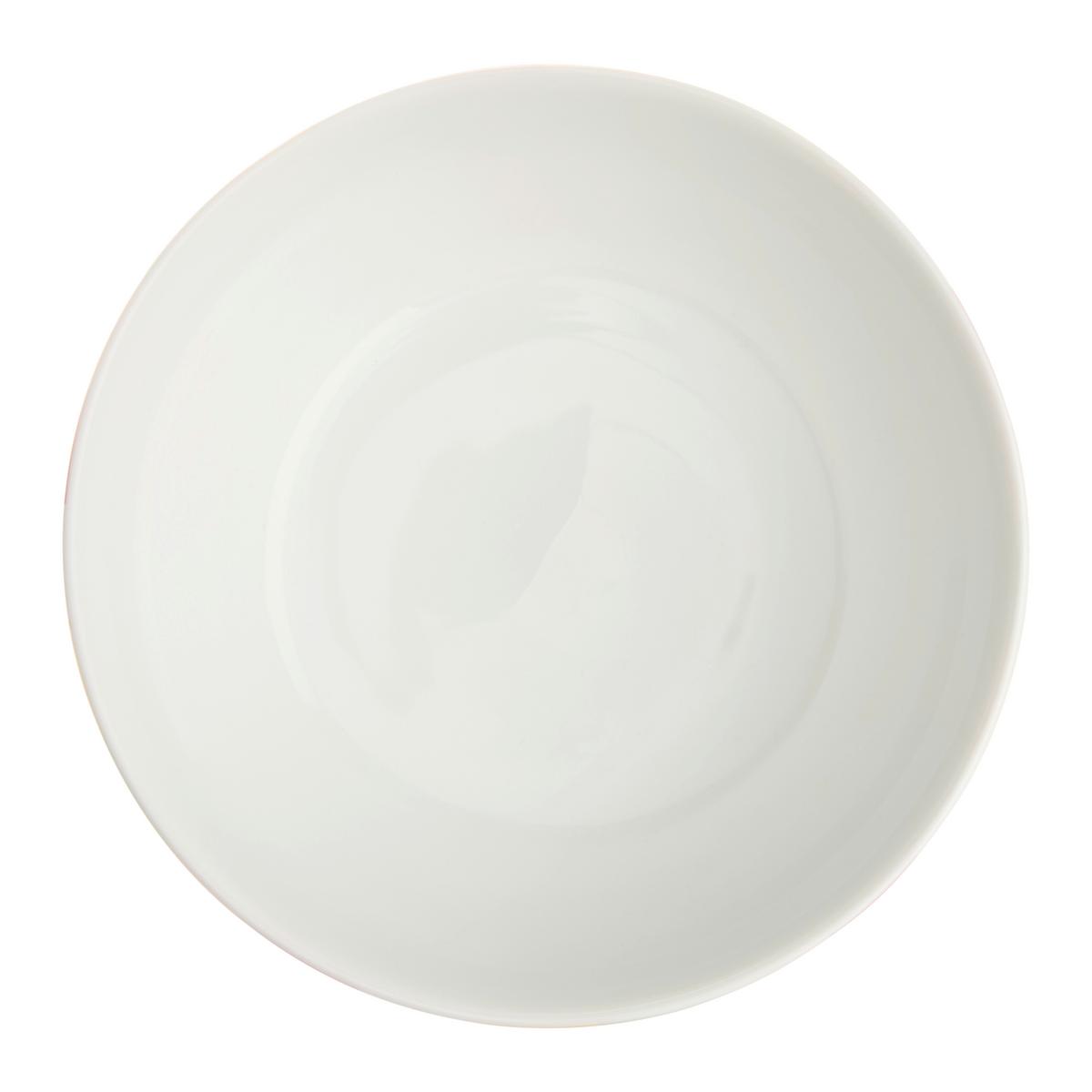 Miska na müsli CANDY COLORS - bílá/světle zelená, Moderní, keramika (15/6,5cm) - Mömax