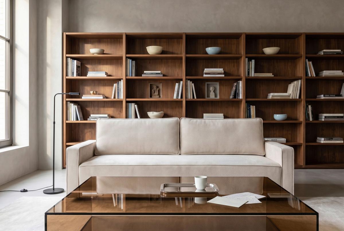 Rozkladacia pohovka NERA, béžová ženilka - béžová, Modern, textil/plast (232/90/100cm)