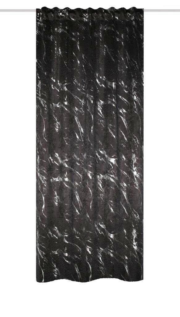 Fertigvorhang Force Silberfarben - Silberfarben, Basics, Textil (140/225cm) - Schmidt W. Gmbh