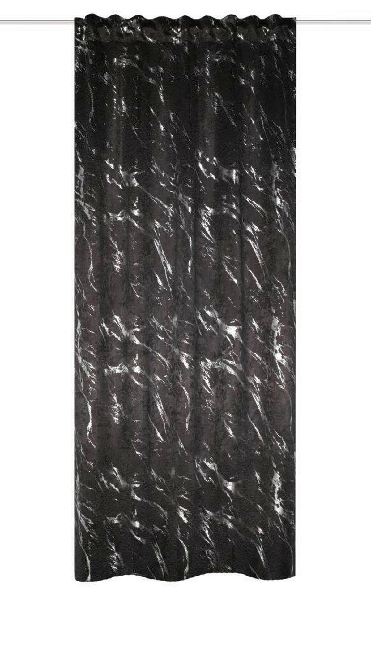 Fertigvorhang Force Silberfarben - Silberfarben, Basics, Textil (140/225cm) - Schmidt W. Gmbh