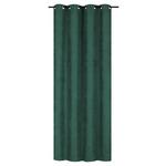 Ösenvorhang Davina - Smaragdgrün, ROMANTIK / LANDHAUS, Textil (140/245cm) - James Wood