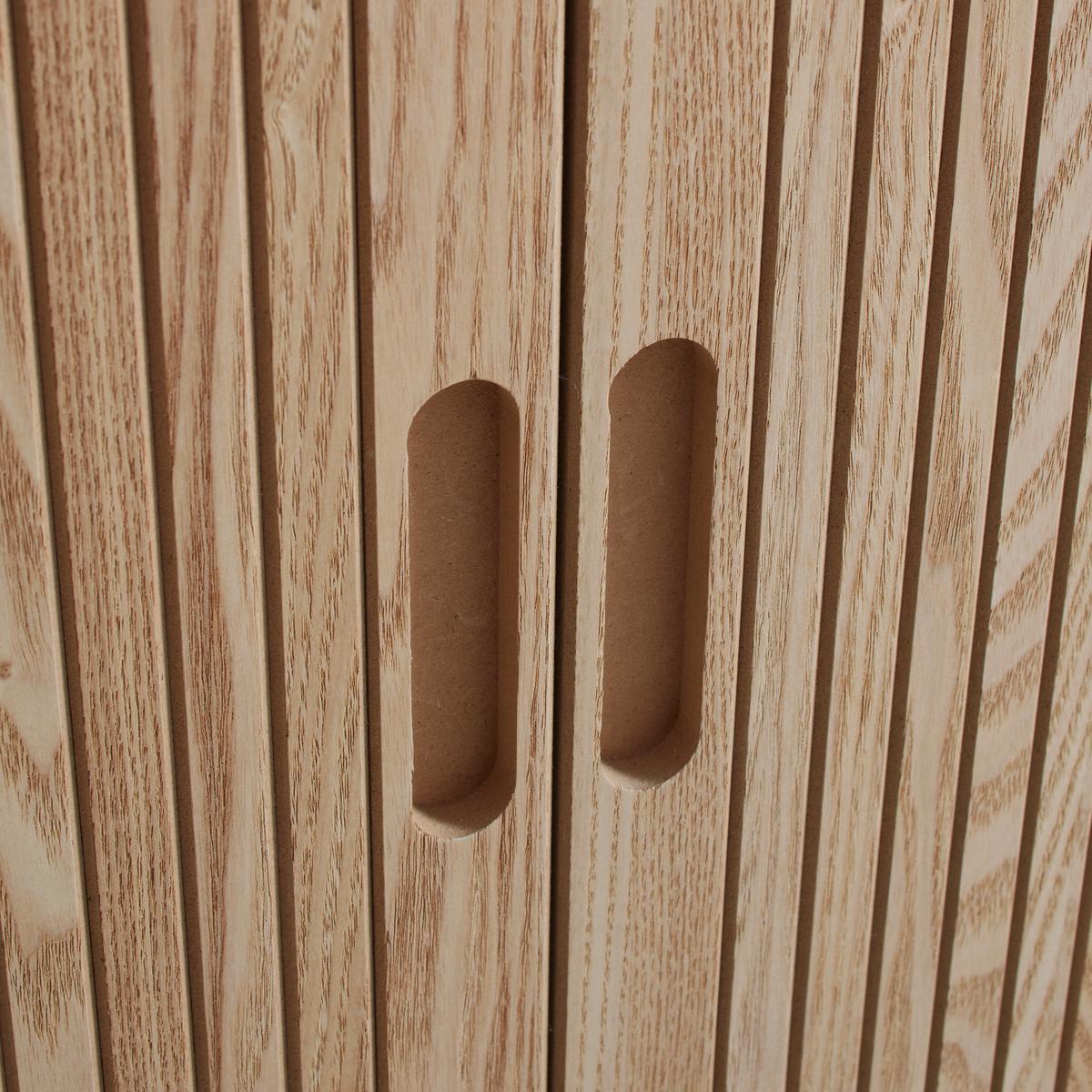 Komoda Skandy dyha/MDF - prírodná farba, Modern, drevo/kompozitné drevo (70/80/30cm) - Premium Living