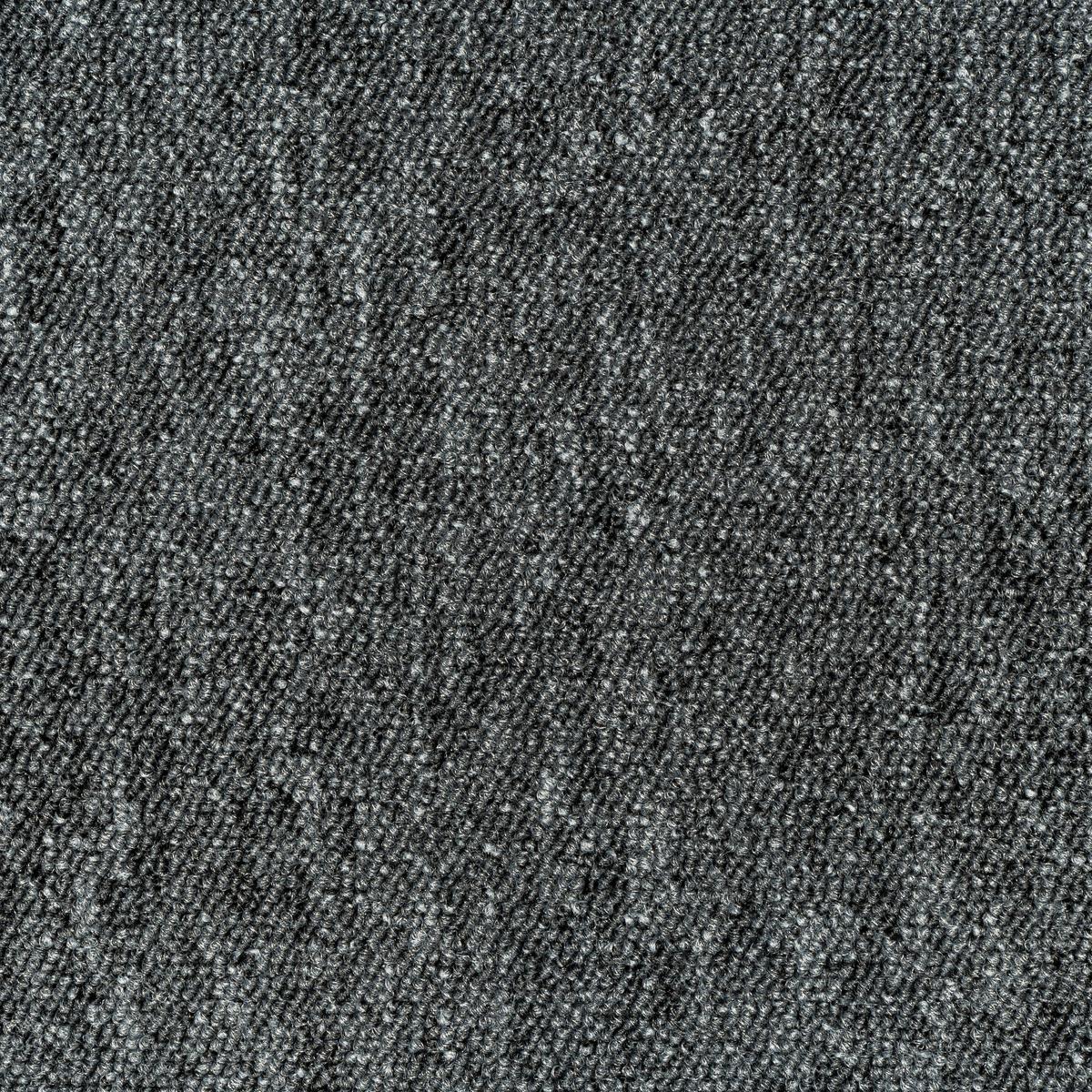 Teppichfliese Grau Sparkle 50x50 Cm Florhöhe 3,5 Mm - Basics, Textil (50/50cm)