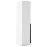 Drehtürenschrank Alabama Weiß B: 47 Cm - Dunkelgrau/Weiß, MODERN, Holzwerkstoff (47/229/54cm) - Rauch Möbel