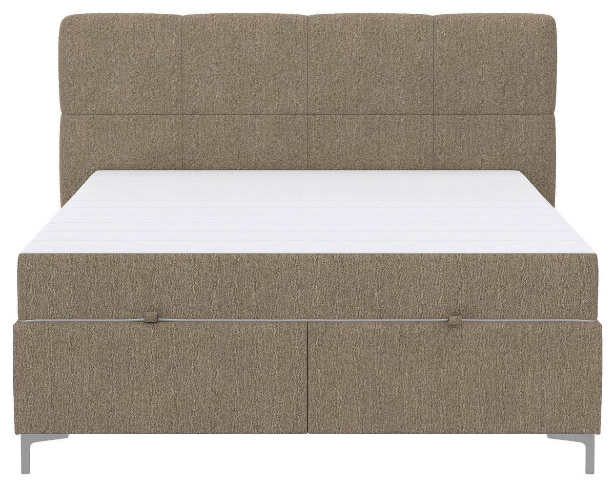 Box Ágy Kimi 160/200 Cm - szürkésbarna, Modern (160/200cm)