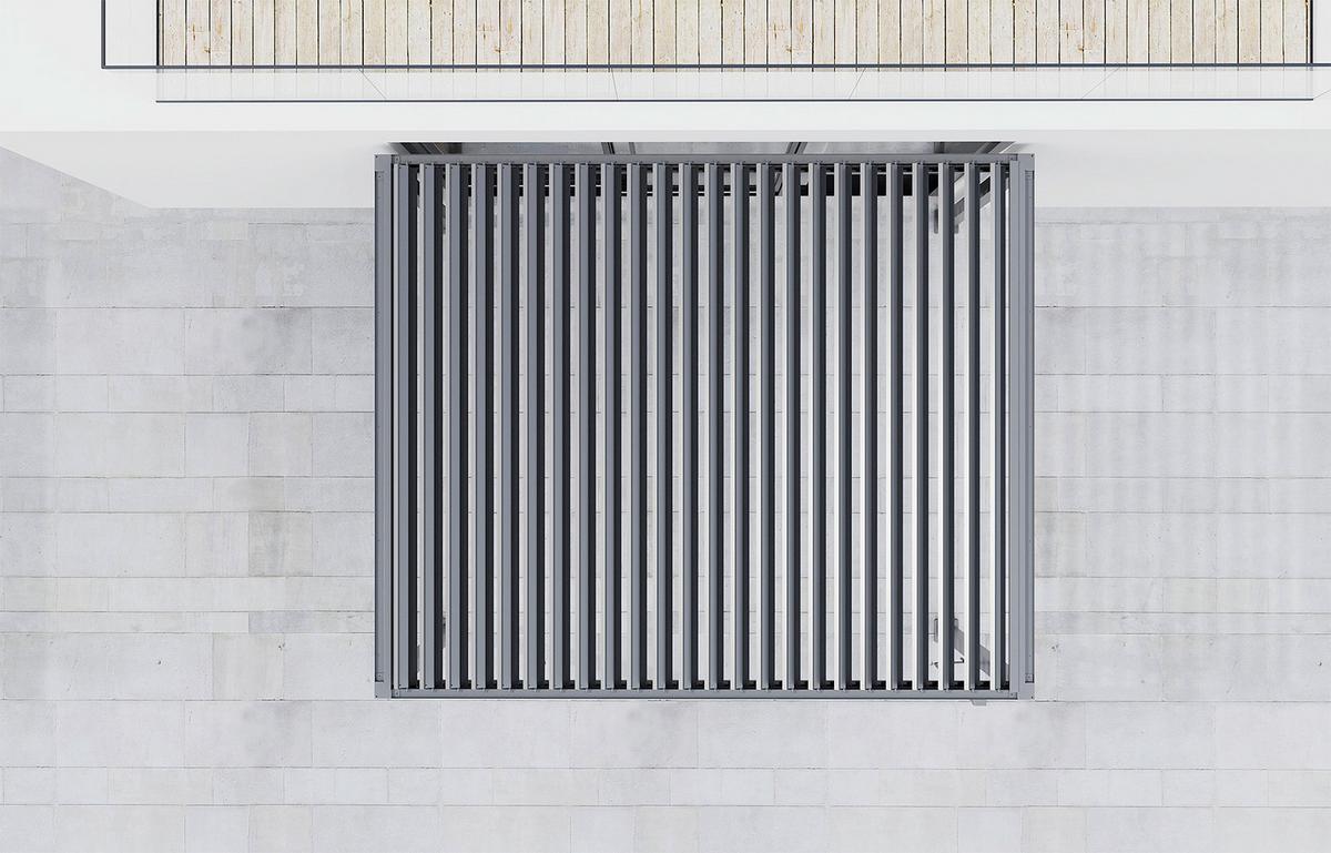 Pergola Origin +90 Ca. 3x3,6m Aluminium,lamellen Verstellbar - Anthrazit, Basics, Metall (359/296/238cm) - Gardenson