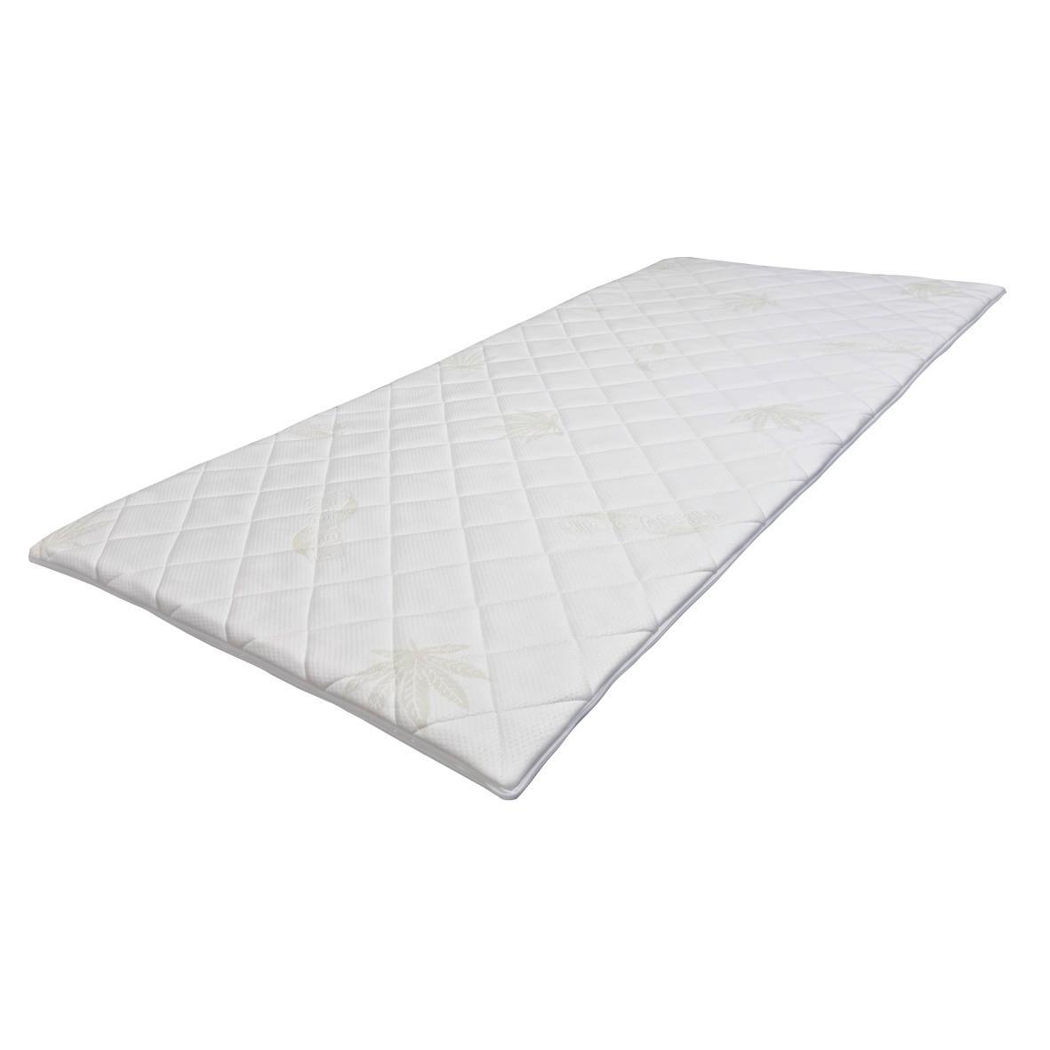 Matratzenauflage Hempysleep mit Aloe Vera 120x200 - Textil (200/120/3cm)