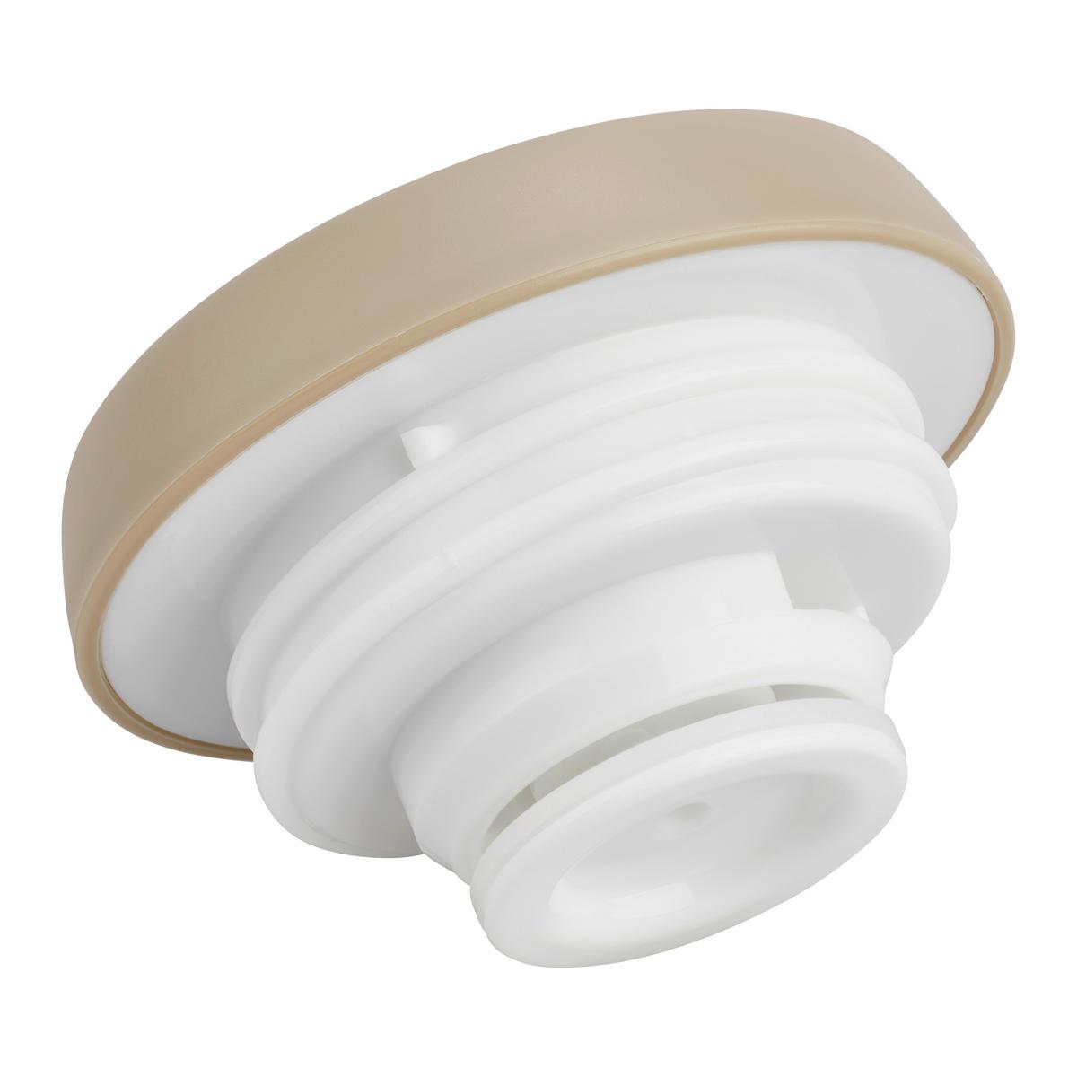 Termokanvica 1L - béžová, Modern, plast/sklo (12/24,5cm) - Mömax