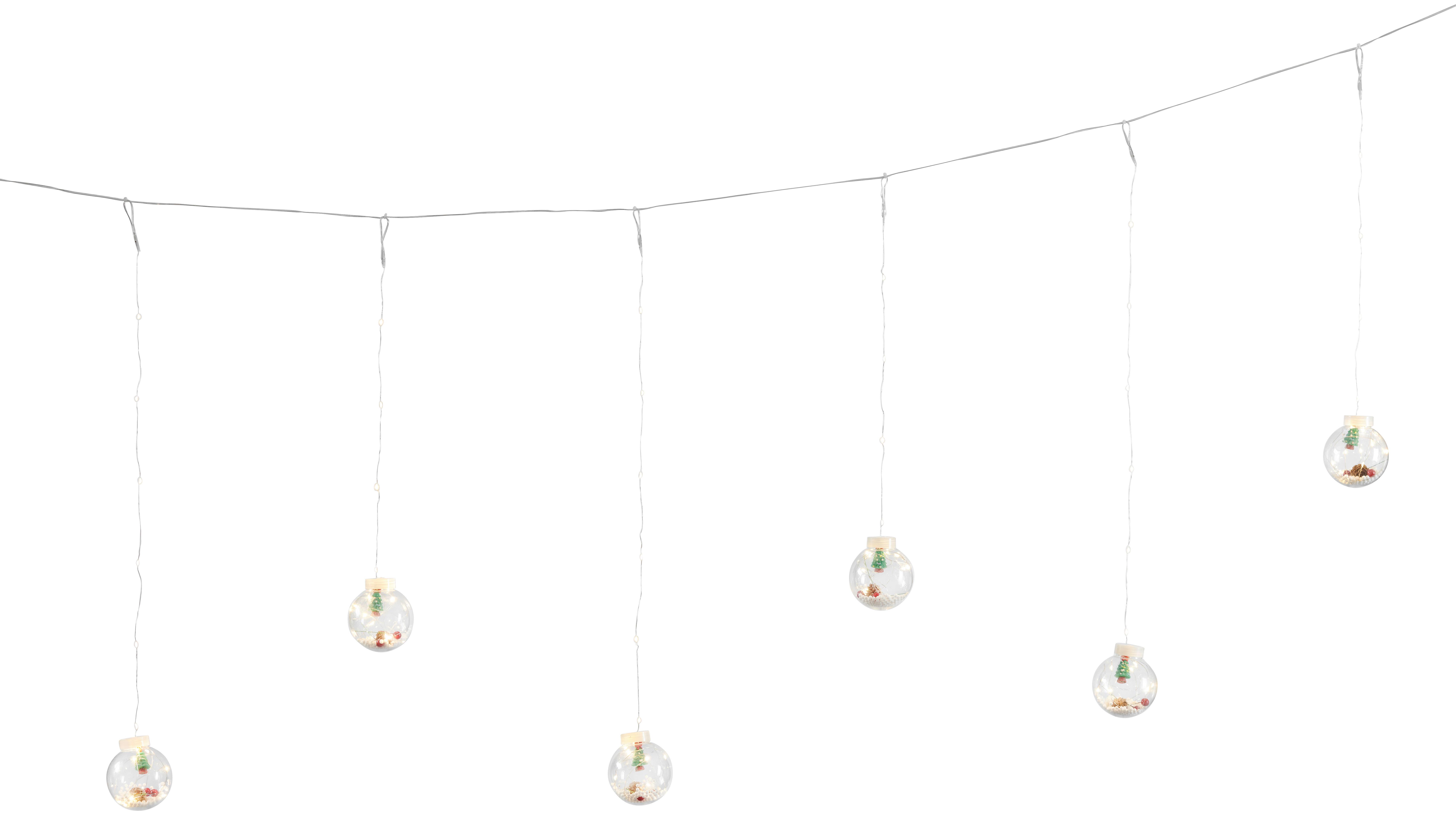 Vánoční světelný řetěz Zimo, 570cm - čiré/vícebarevná, Moderní, plast (570cm) - Premium Living