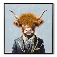 LED-Dekoleuchte inkl. 1 LED Kunststoff/Fell - Schwarz/Grau, Basics, Kunststoff/Fell (52cm) - Globo