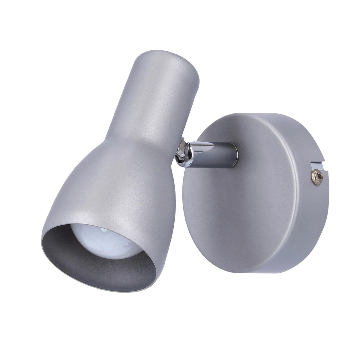 Strahler 91-43917 Picardo - Silberfarben/Grau, Trend, Metall (8/15/12cm)