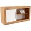 Hängeelement Frame - Eichefarben/Weiß, KONVENTIONELL, Holzwerkstoff (122/55/30cm) Hängeelement Frame - Eichefarben/Weiß, KONVENTIONELL, Holzwerkstoff (122/55/30cm)