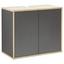 Hängeschrank Push-To-Open Finn B: 60cm, Anthrazit+eiche - Eichefarben/Anthrazit, MODERN, Glas/Holzwerkstoff (60/75/18,5cm) - MID.YOU Hängeschrank Push-To-Open Finn B: 60cm, Anthrazit+eiche - Eichefarben/Anthrazit, MODERN, Glas/Holzwerkstoff (60/75/18,5cm) - MID.YOU