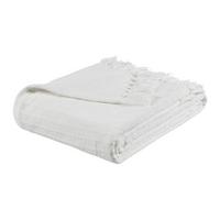 Přehoz na postel Tara, 180/220cm, přírodní - bílá, Lifestyle, textil (180/220cm) - Mömax