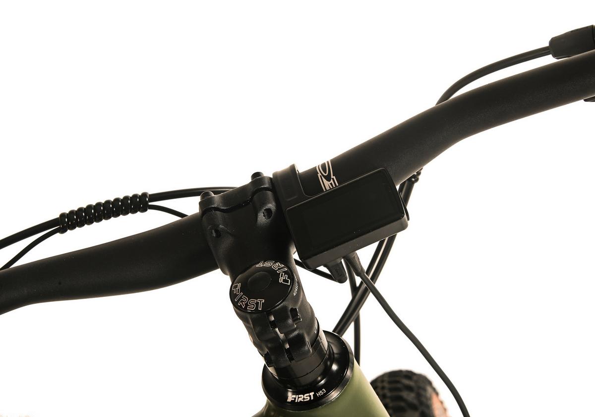 Mountainbike 29 Zoll 10 Gänge, Scheibenbremse - Grün, LIFESTYLE, Metall (180/70/100cm)