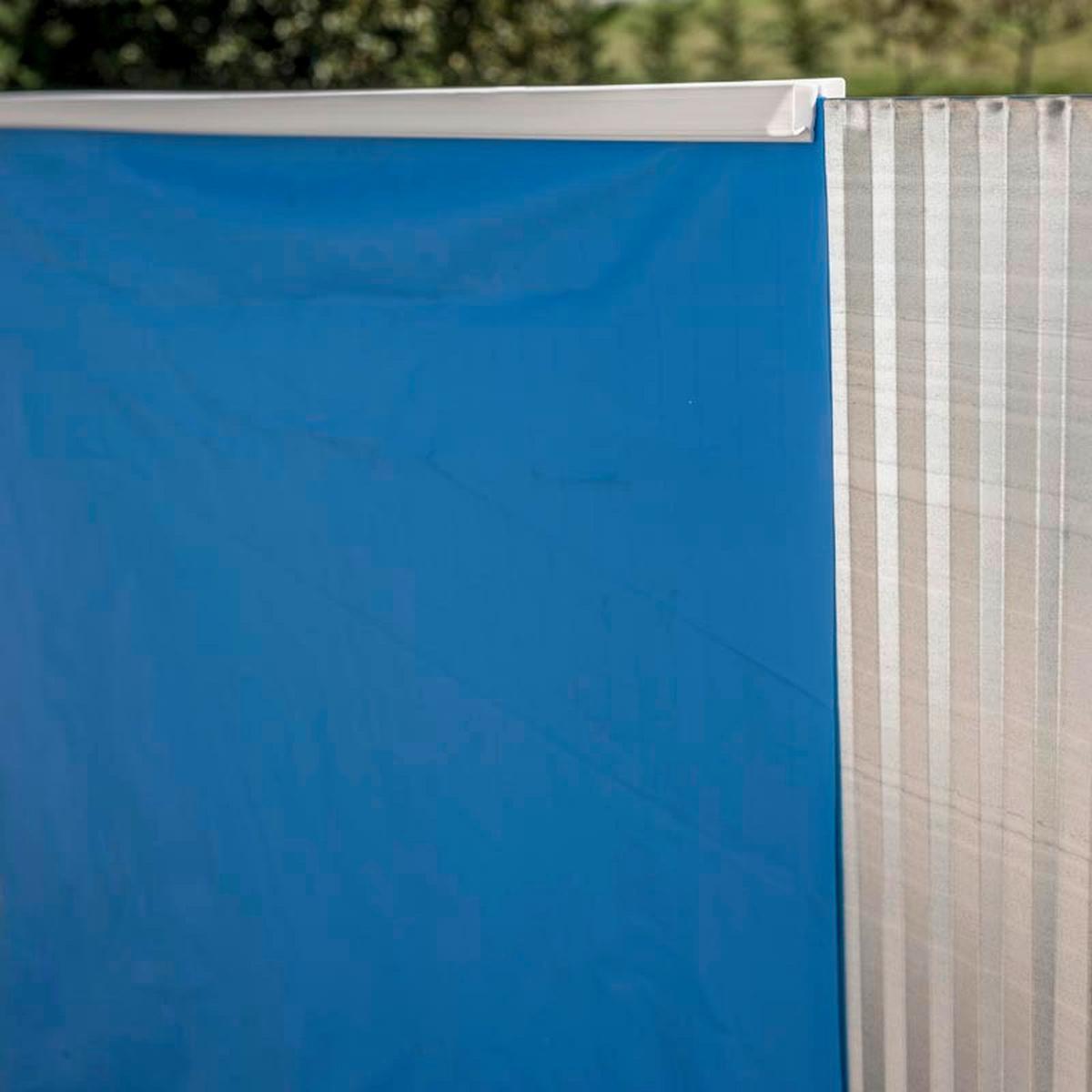 Pool-set Sumatra - Weiß, KONVENTIONELL, Metall (500/300/120cm) - Gre