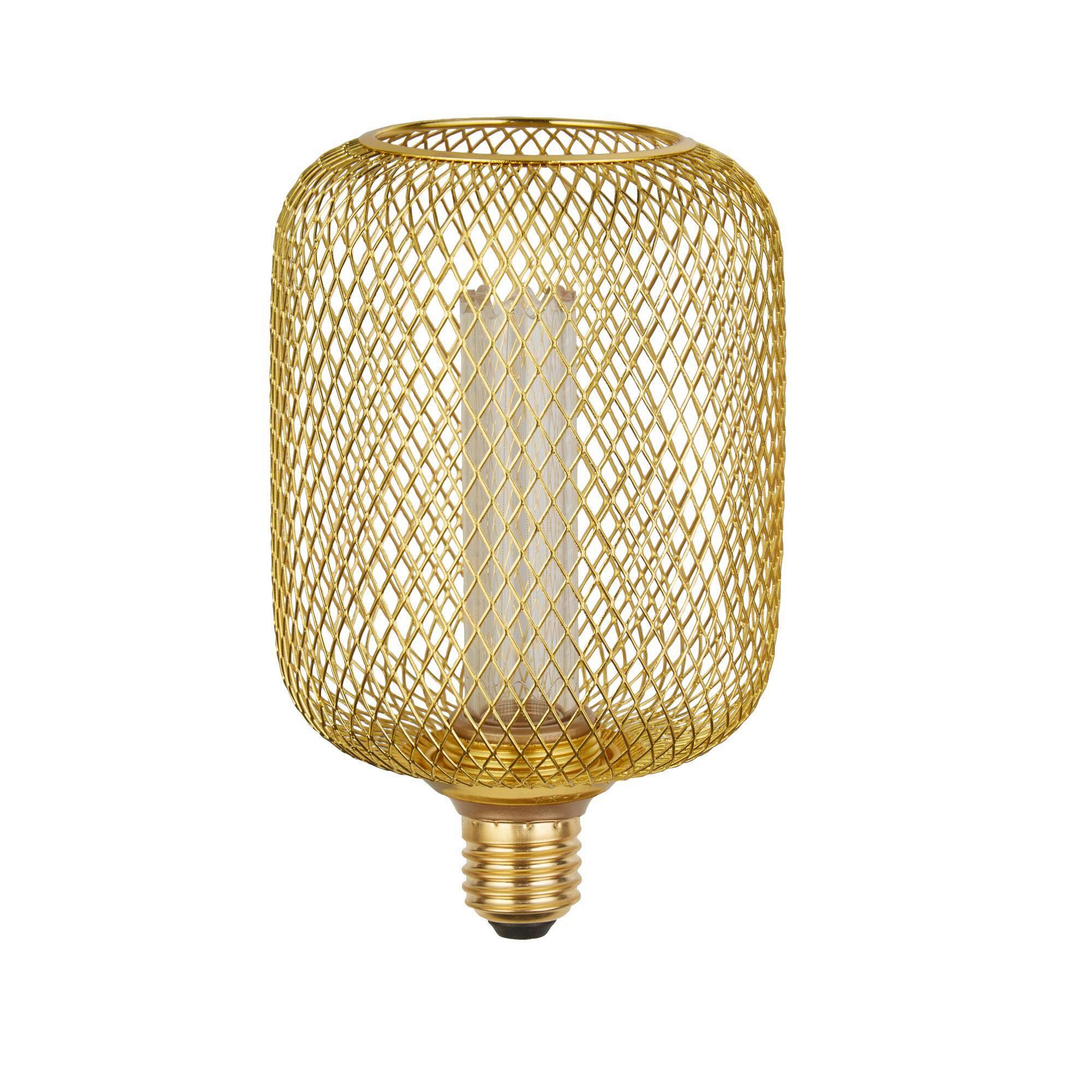 LED-Leuchtmittel 16002go - Goldfarben, Basics, Glas/Metall (10/17cm)