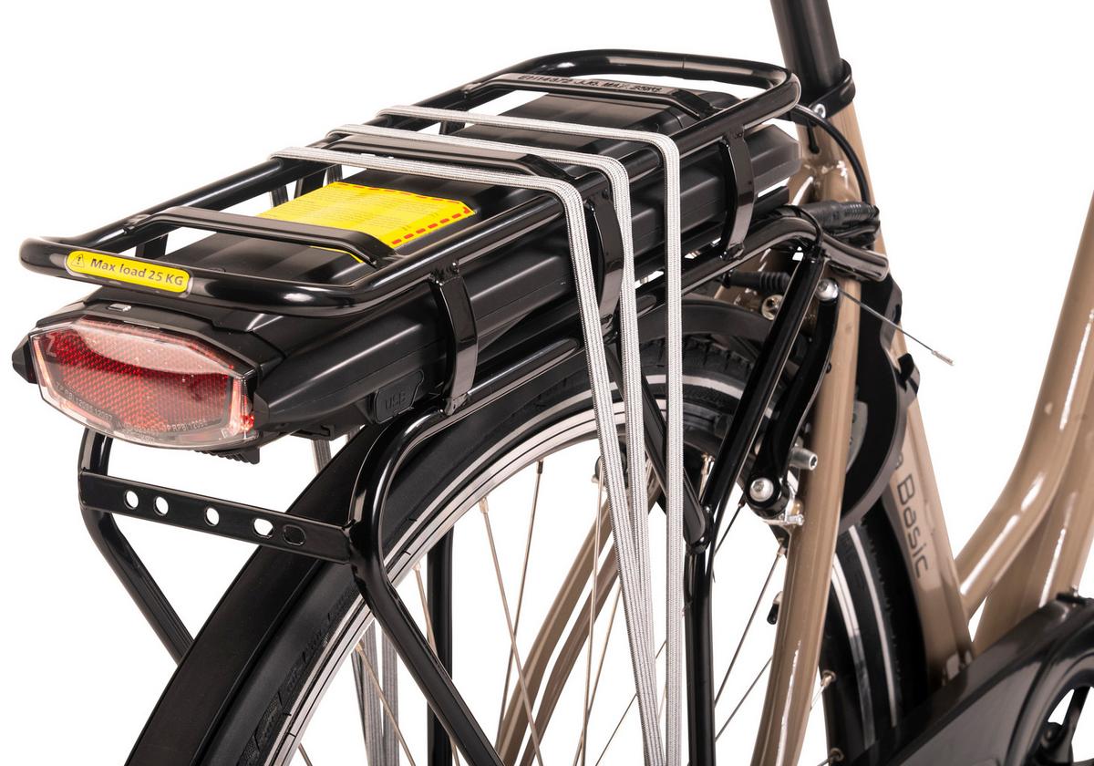 Elektrofahrrad Hollandia Optima Basic - Cappuccino, Basics, Metall (21/116/188cm)