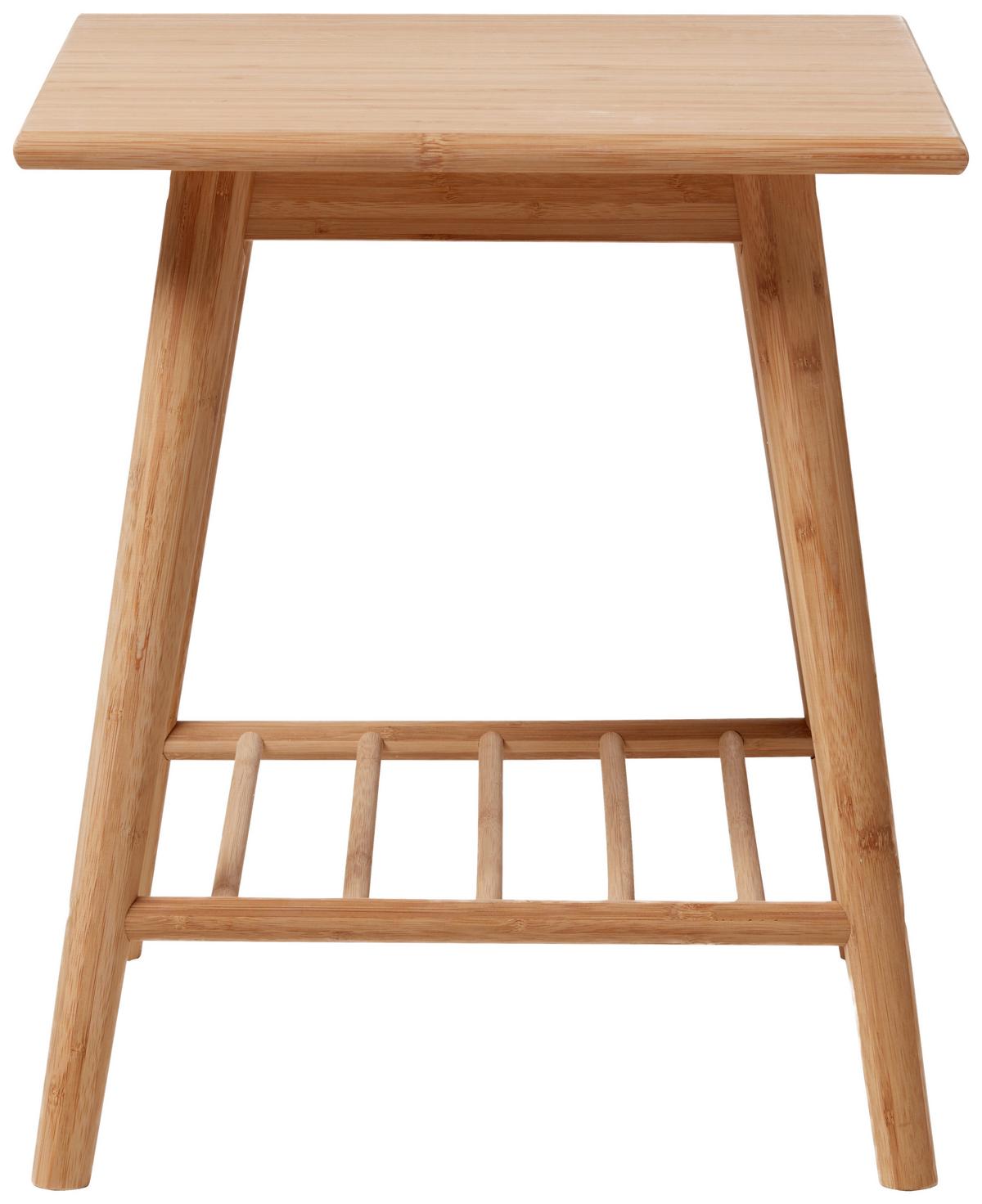 Beistelltisch Noble 3157002 - Naturfarben, ROMANTIK / LANDHAUS, Holz (45/45/52cm) - MID.YOU