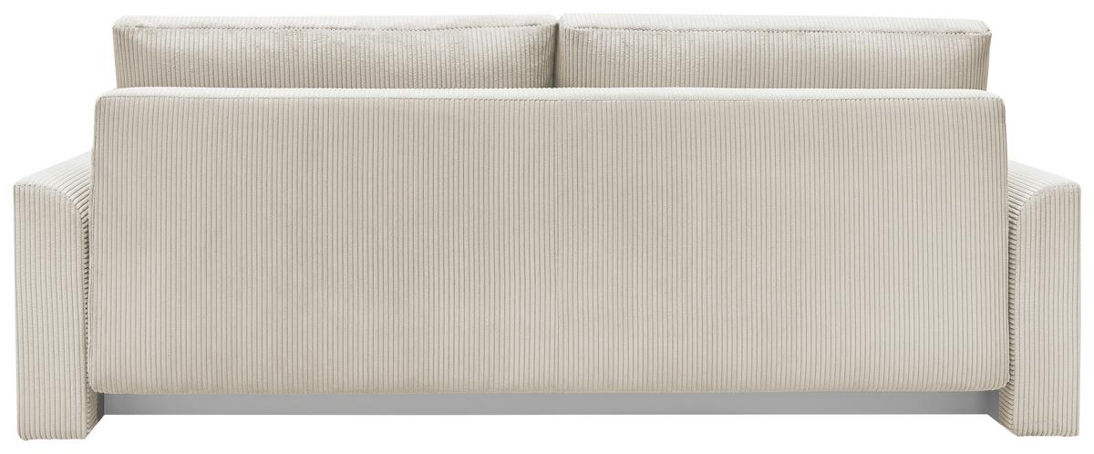 Rozkladacia pohovka KIM, krémový menčester - krémová, Modern, drevo (234/90/103cm)