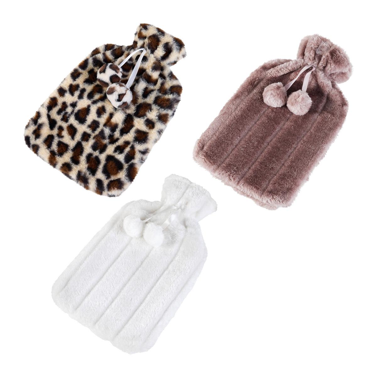 OHŘÍVACÍ LÁHEV SOPHIE -KMA- - šedá/modrá, textil/plast (2l) - Mömax