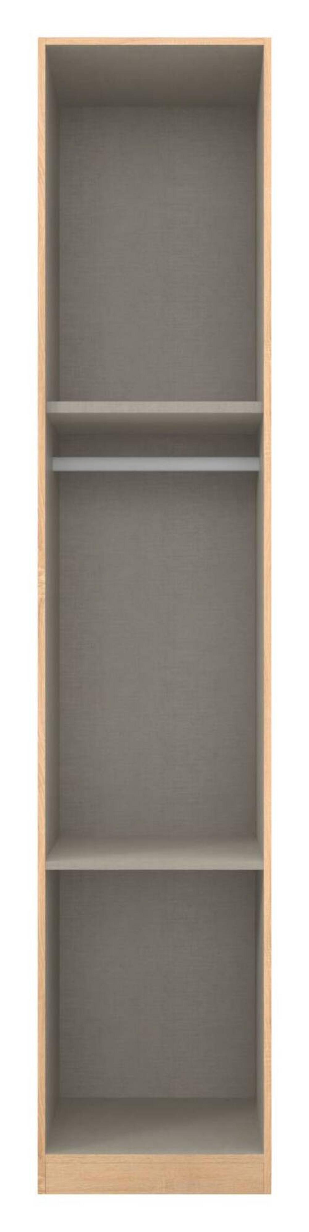 Drehtürenschrank mit Laden B: 47 cm Alabama, Eiche Dekor - Sonoma Eiche, MODERN, Holzwerkstoff (47/229/54cm) - Rauch Möbel
