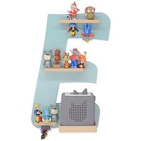 Kinderregal Boarti Grün B: 32 cm - Grün, MODERN, Holzwerkstoff (32/47/19cm) - Livetastic