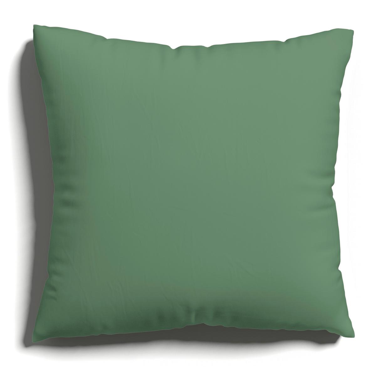 Kissenhülle Knitted Jersey - Grün, Basics, Textil (40/40cm) - Schlafgut