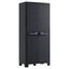 Geräteschrank Moby Hoch 80/182/44 - Anthrazit, MODERN, Kunststoff (80cm) - Keter Geräteschrank Moby Hoch 80/182/44 - Anthrazit, MODERN, Kunststoff (80cm) - Keter