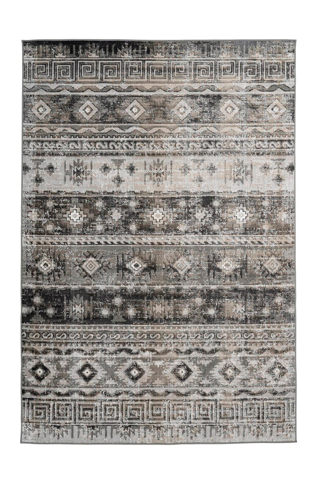 FLACHWEBETEPPICH Grau, ca. 200x290 cm - Grau, Design, Textil (200/290cm) - Kayoom